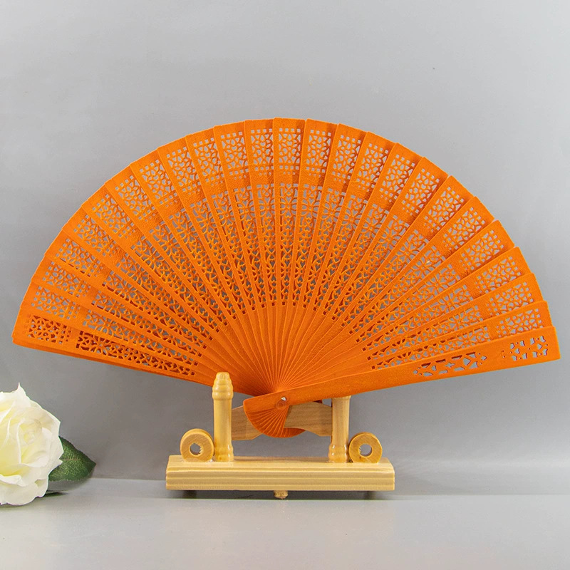 Custom hollow folding fan-Thyye