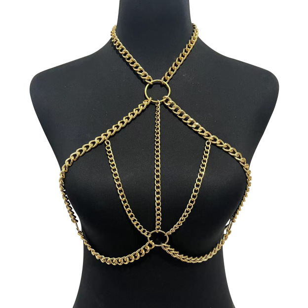 Hollow-out sexy body chain