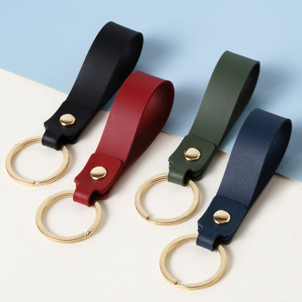 Personalized Leather Keychain-Thyye