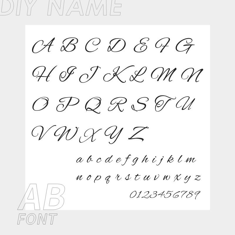 Personalized letter earrings-Thyye