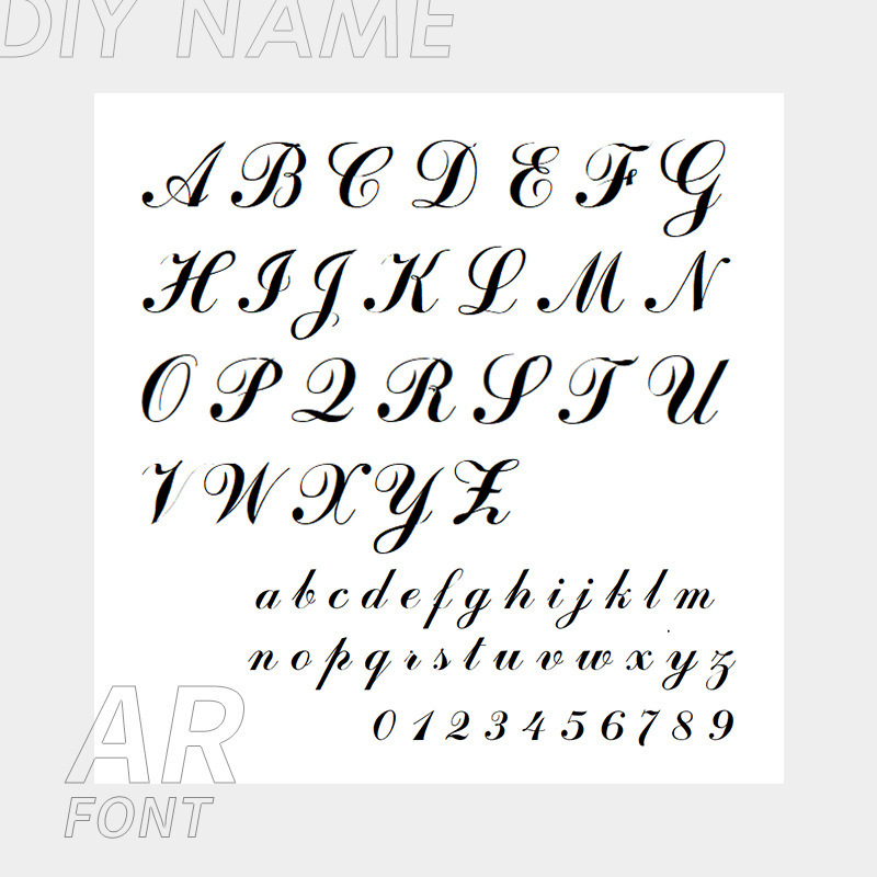 Personalized letter earrings-Thyye
