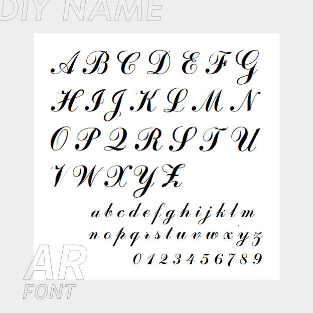 Personalized letter earrings-Thyye
