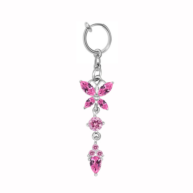 Butterfly belly button ring-Thyye