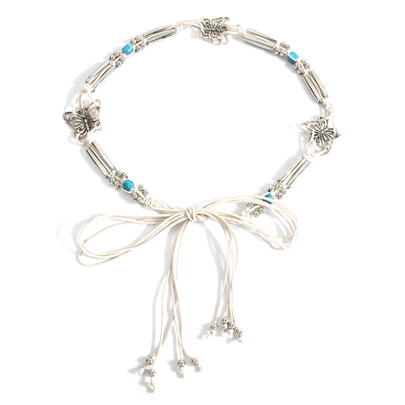 Turquoise Bloom Macramé 