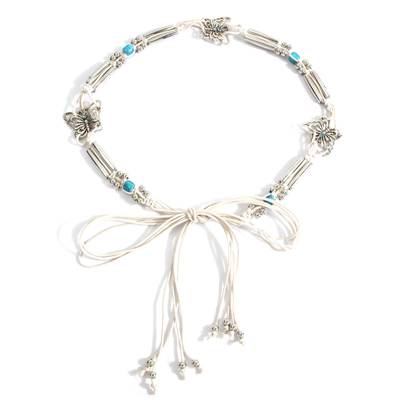 Turquoise Bloom Macramé 