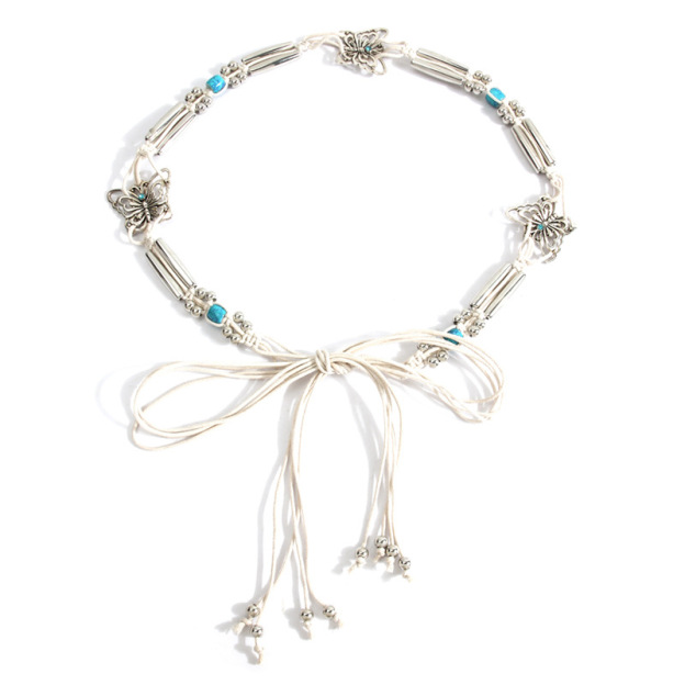 Turquoise Bloom Macramé 