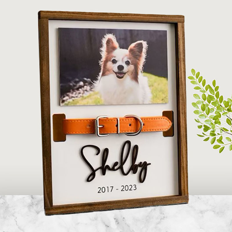 Pet Memorial Photo Sign-Thyye