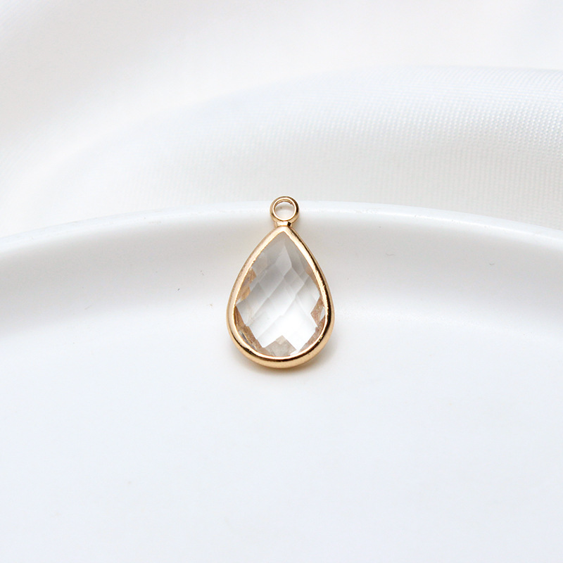 Adjustable crystal nipple ring clip-Thyye