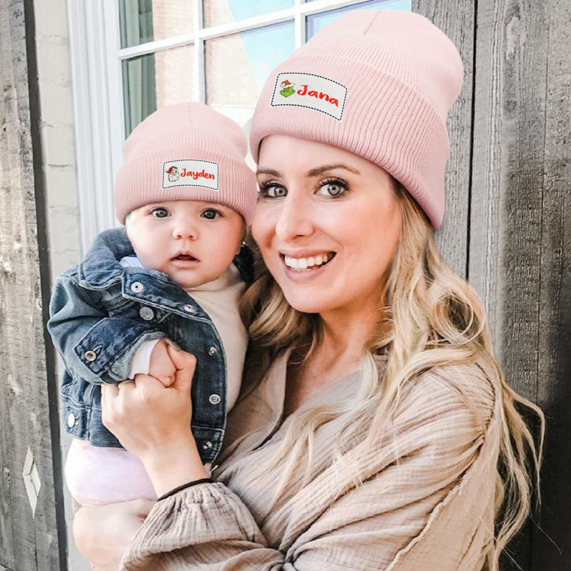 Children's and Adult's Autumn and Winter Knitted Hats-Thyye