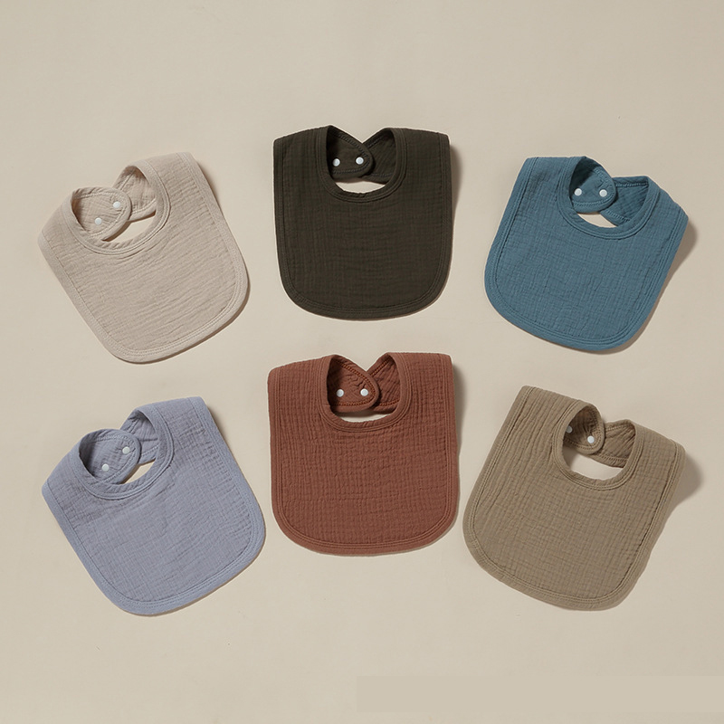 Customized newborn baby cotton gauze bib-Thyye