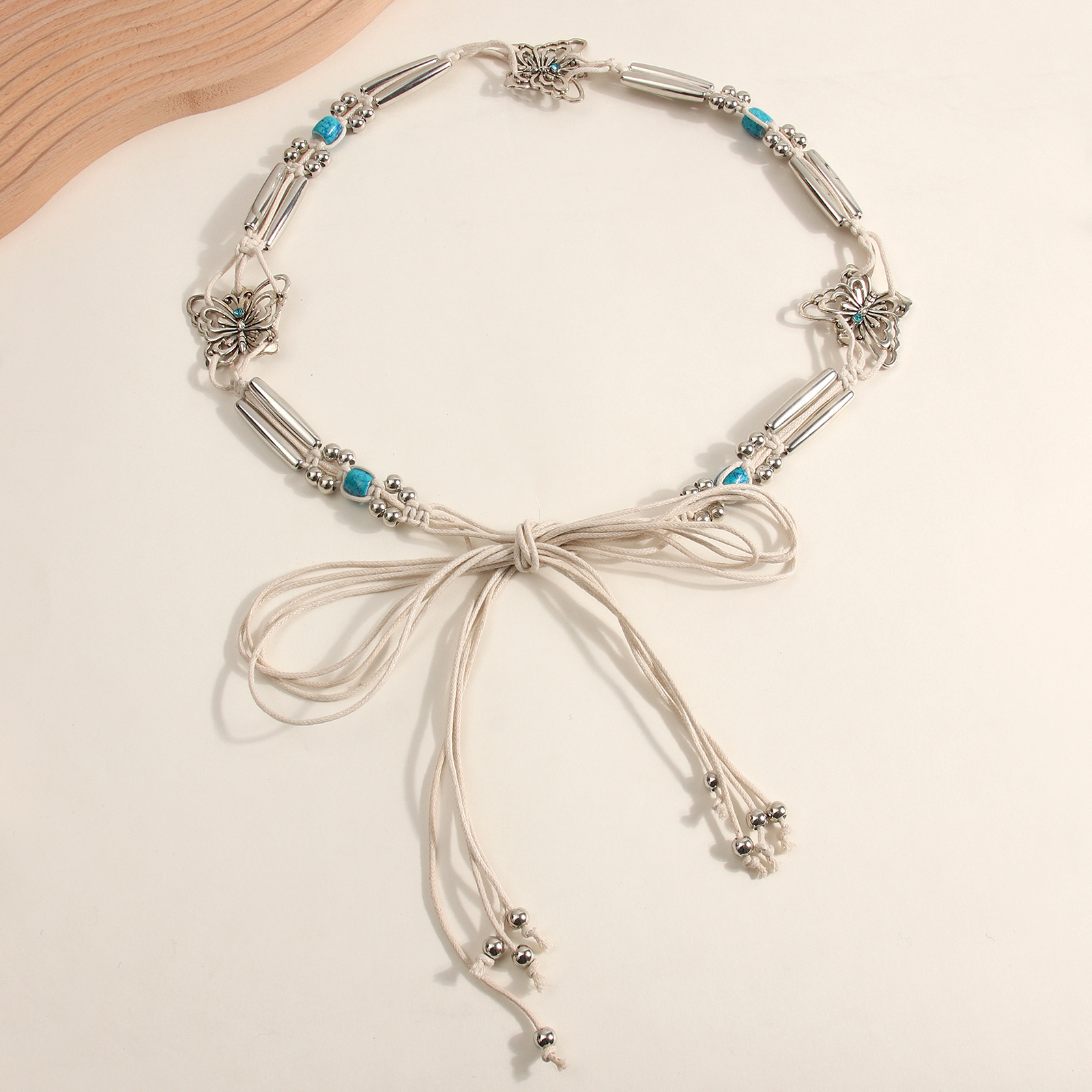 Turquoise Bloom Macramé 