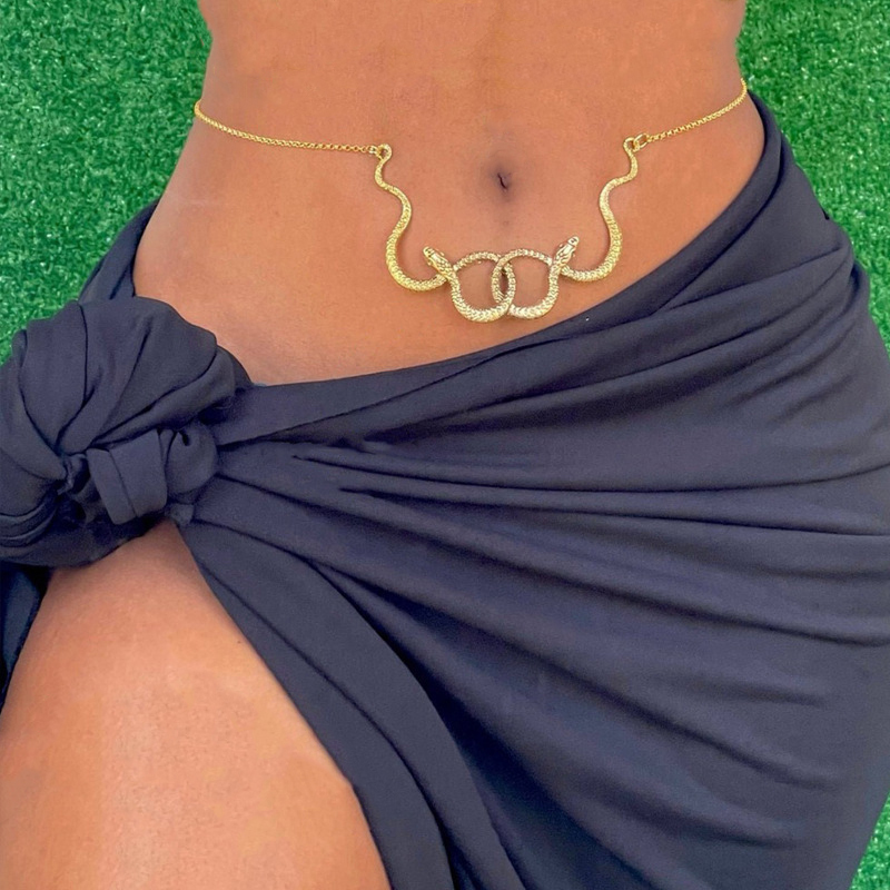 Gilded Serpent Intertwine