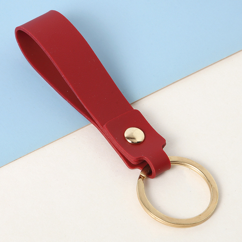 Personalized Leather Keychain-Thyye