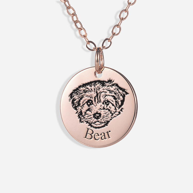 Pet Face Necklace-Thyye