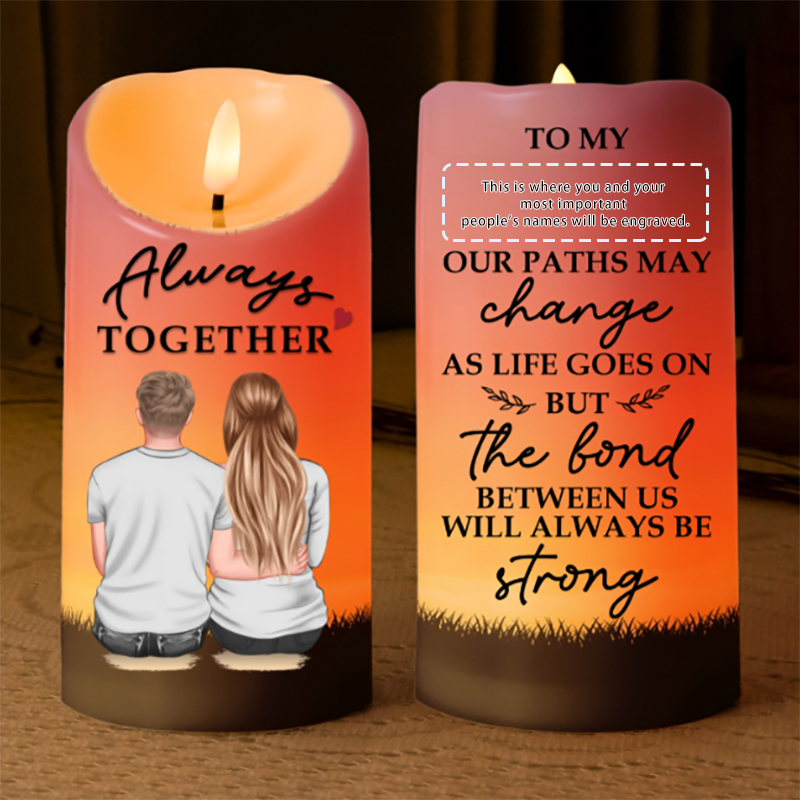 Personalized LED Candles