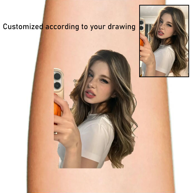 Large Size Photo Custom Tattoo-Thyye