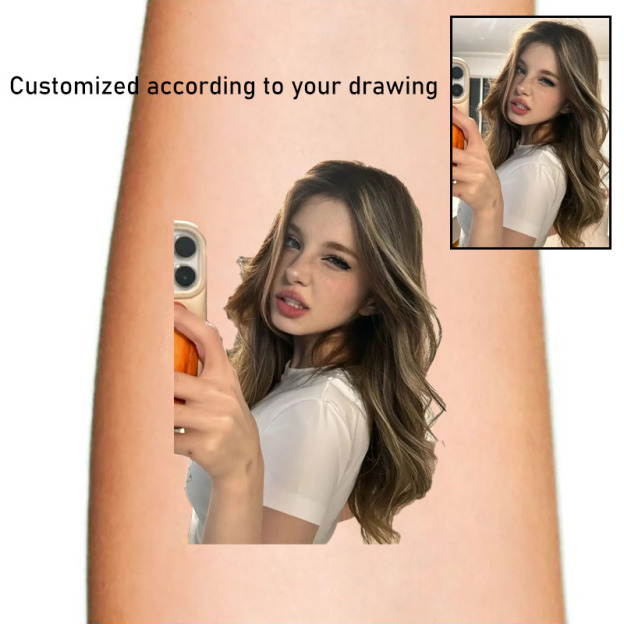 Large Size Photo Custom Tattoo-Thyye