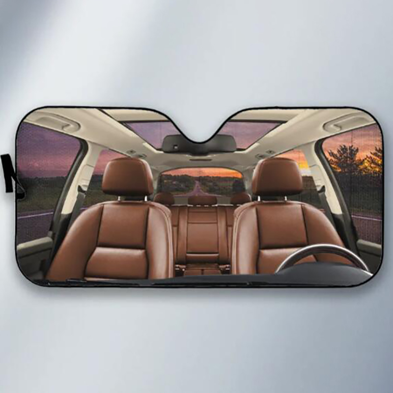 3D digital printing car sunshade sunshade