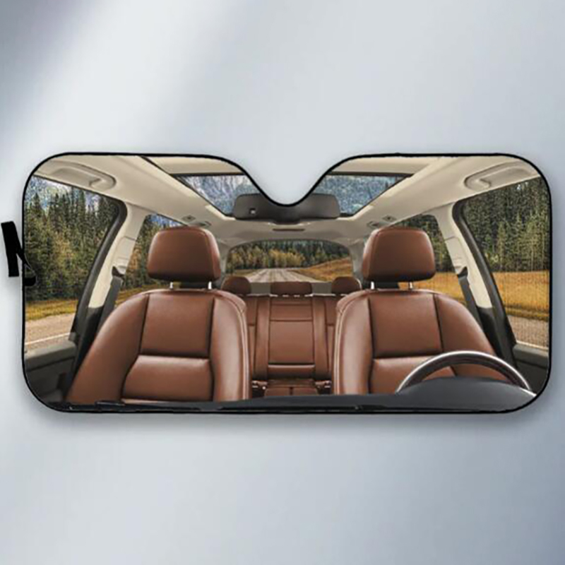 3D digital printing car sunshade sunshade