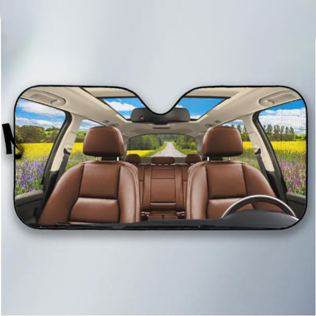 3D digital printing car sunshade sunshade-Thyye
