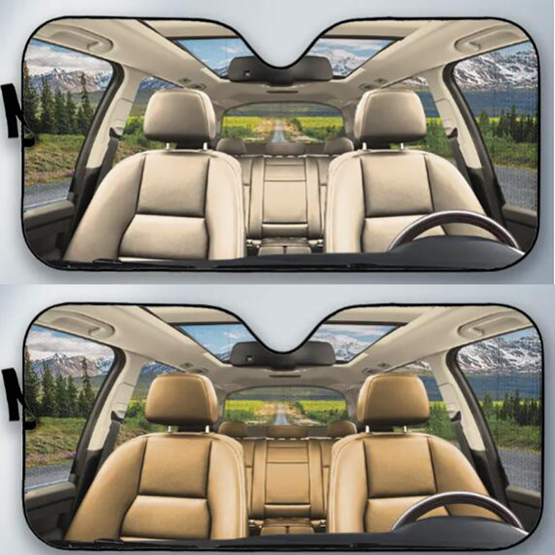 3D digital printing car sunshade sunshade-Thyye