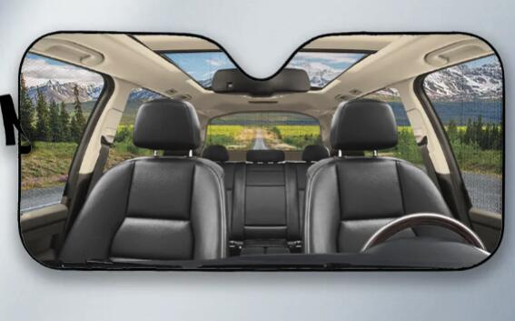 3D digital printing car sunshade sunshade