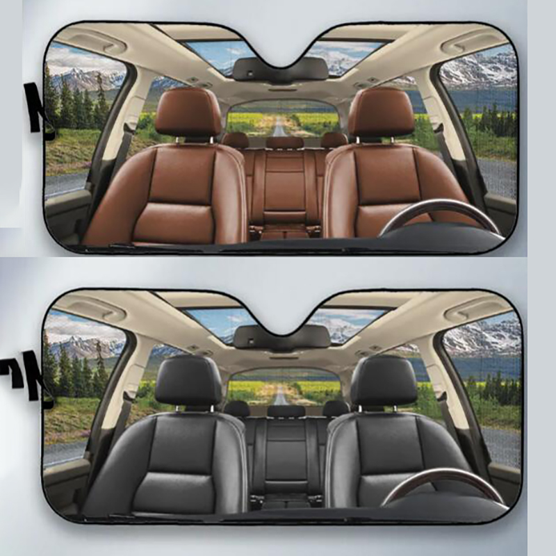 3D digital printing car sunshade sunshade-Thyye