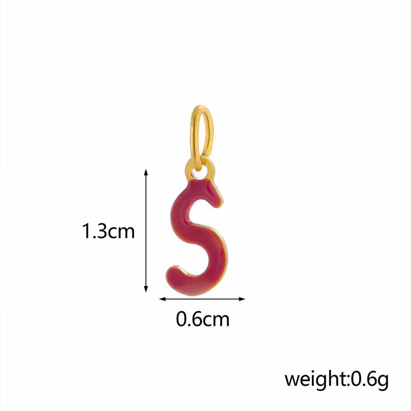 Adjustable pearl nipple decoration - custom colored letters