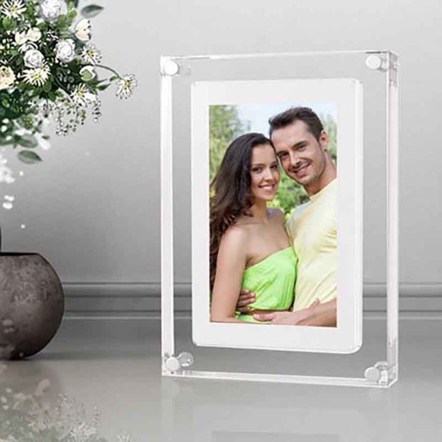 5 inch transparent acrylic digital photo frame-Thyye