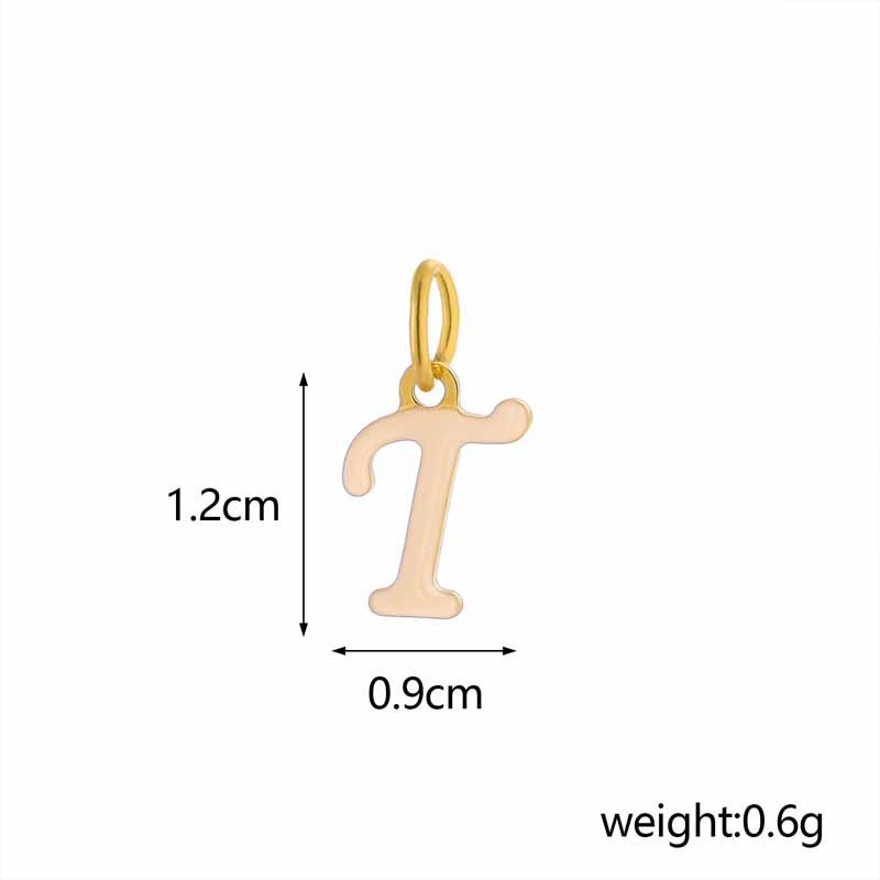 Adjustable pearl nipple decoration - custom colored letters