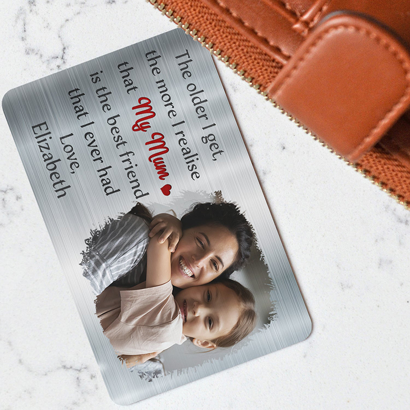 Stainless Steel Wallet Card Photo Engraving-Thyye