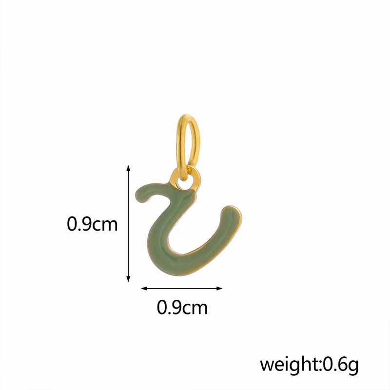 Adjustable pearl nipple decoration - custom colored letters