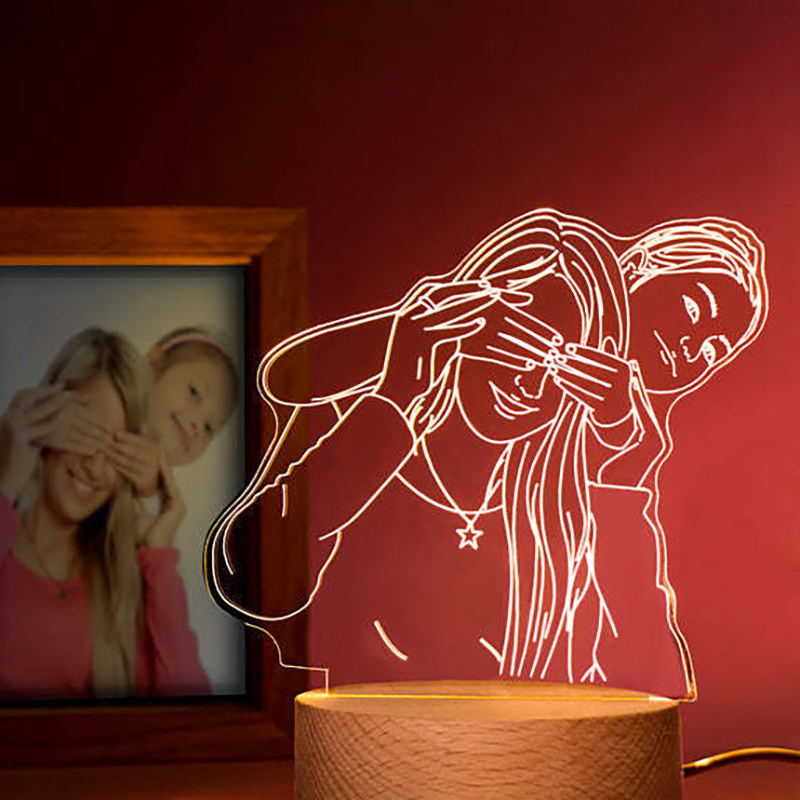 Custom Portrait Night Light-Thyye