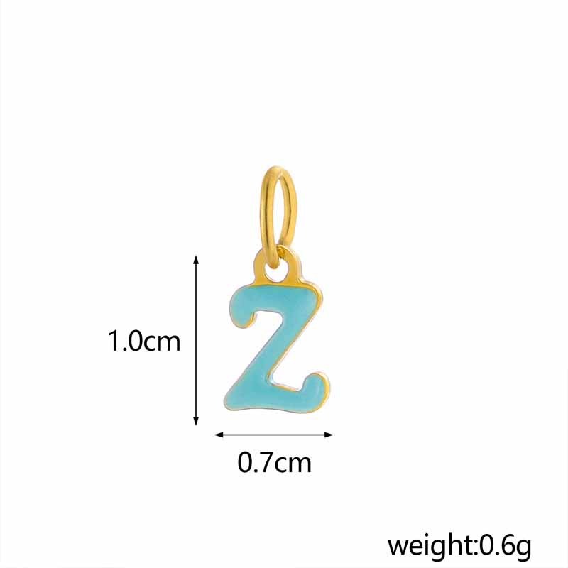 Adjustable pearl nipple decoration - custom colored letters