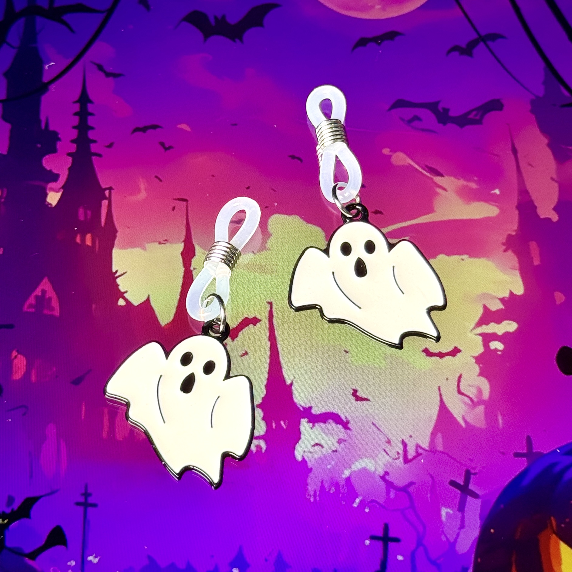 Ghost Charm Non-Piercing Nipple Clamp