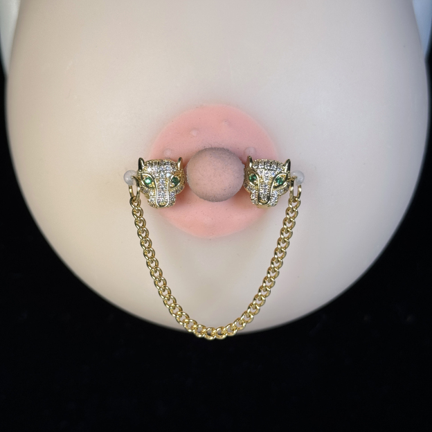 18K Gold & Silver Panther Luxe Set