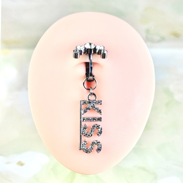 Luna Kiss Crystal Navel Clip™