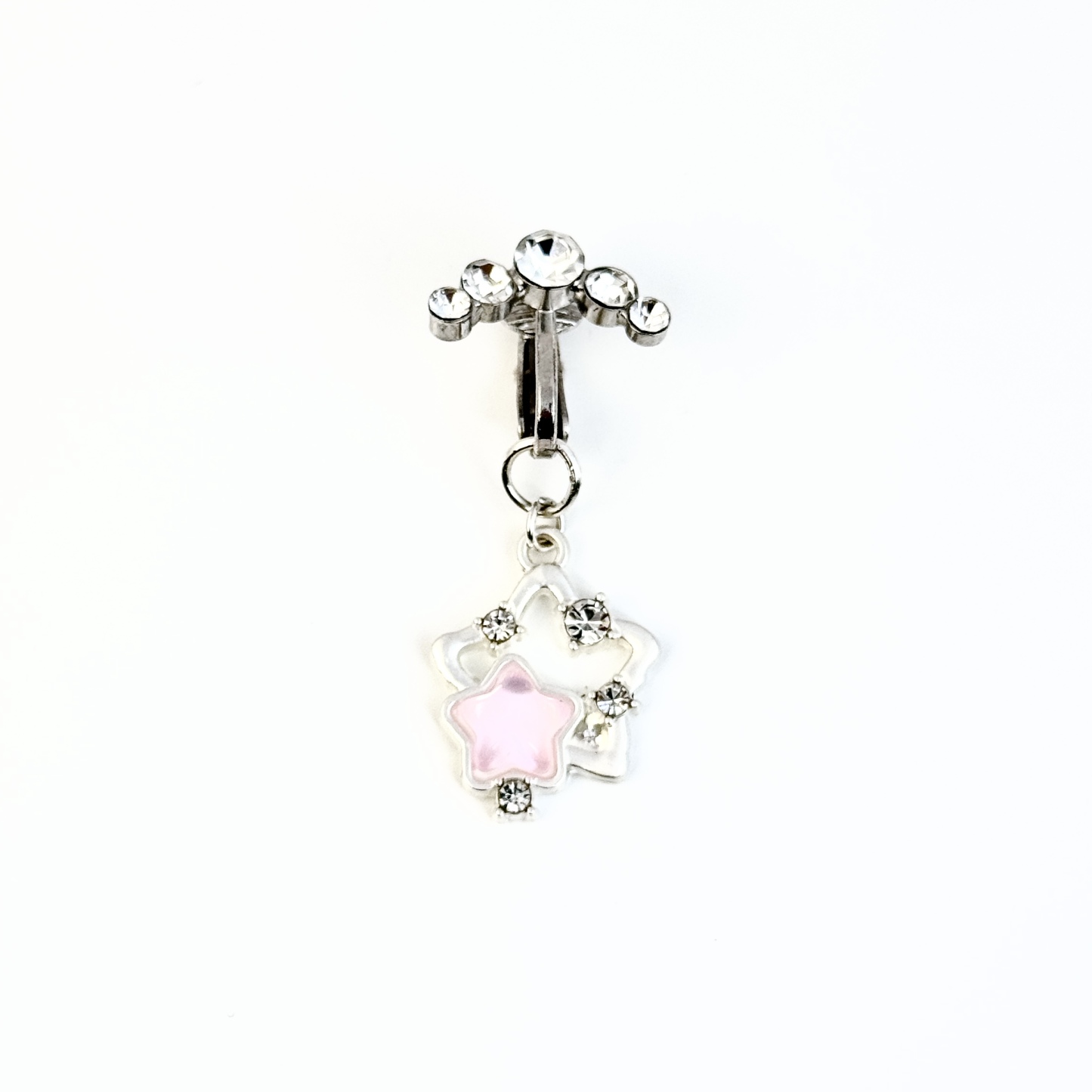Fairy Star Crystal Non-Piercing Navel Clip