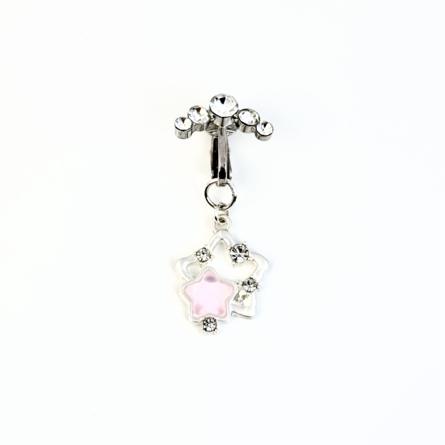 Fairy Star Crystal Non-Piercing Navel Clip