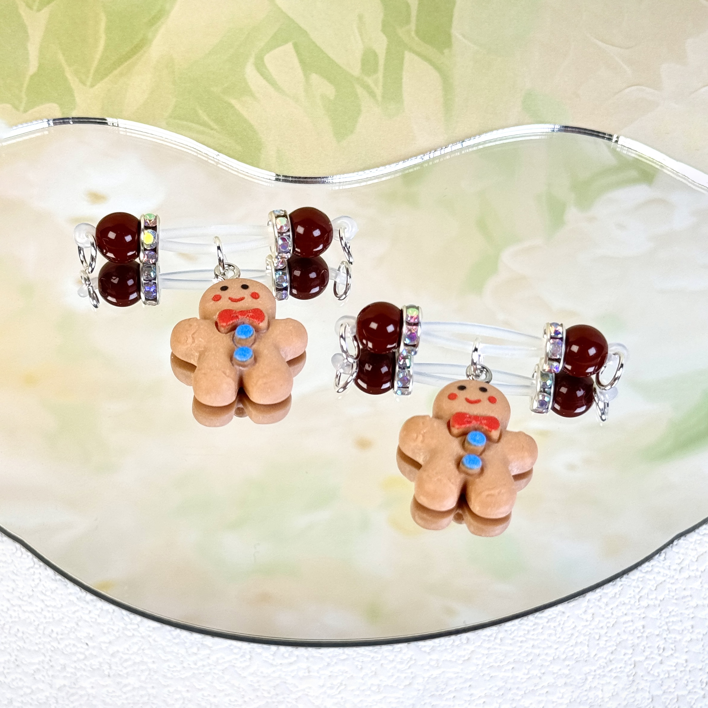 Gingerbread Man Nipple Clamps