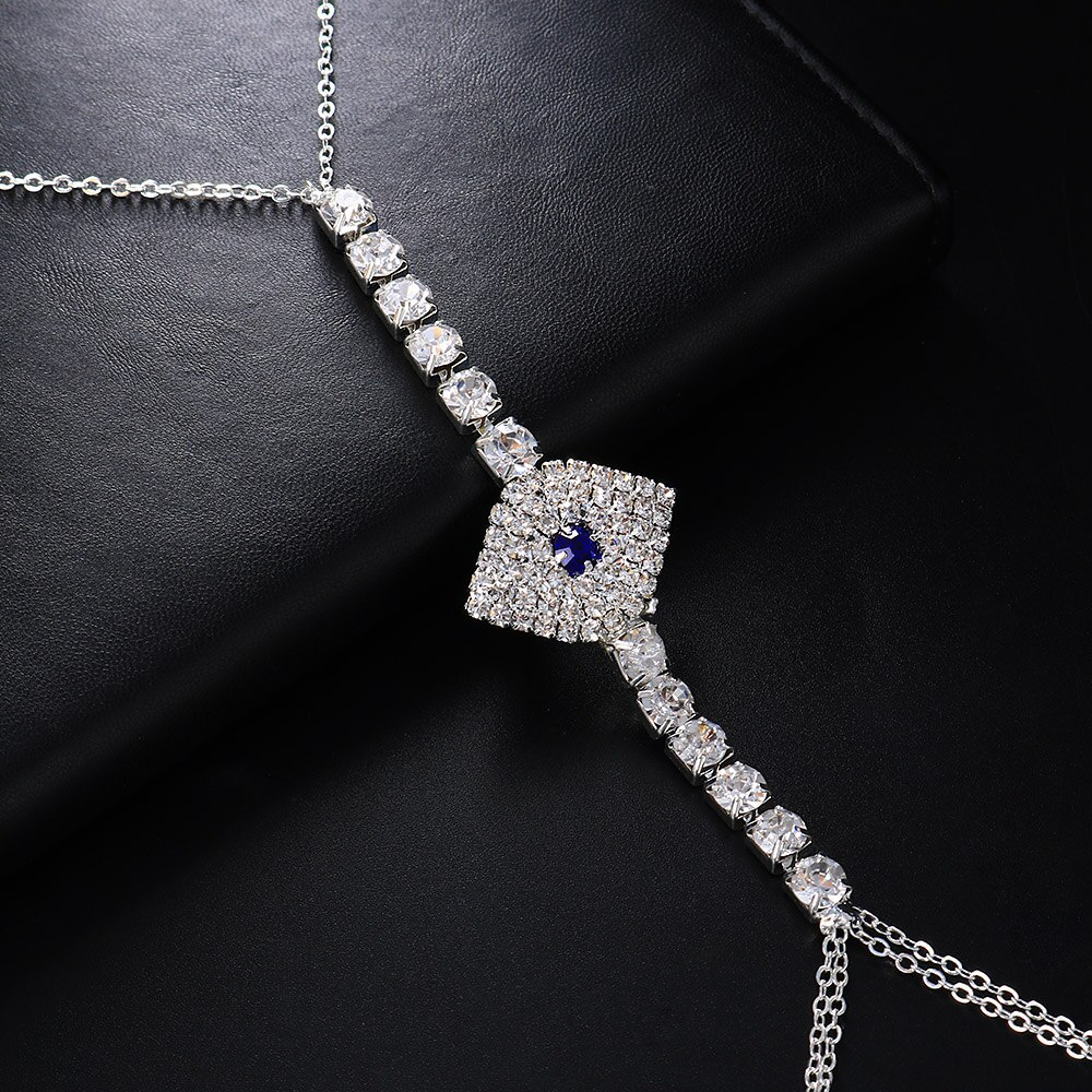 Minimalist Evil Eye Chest Chain
