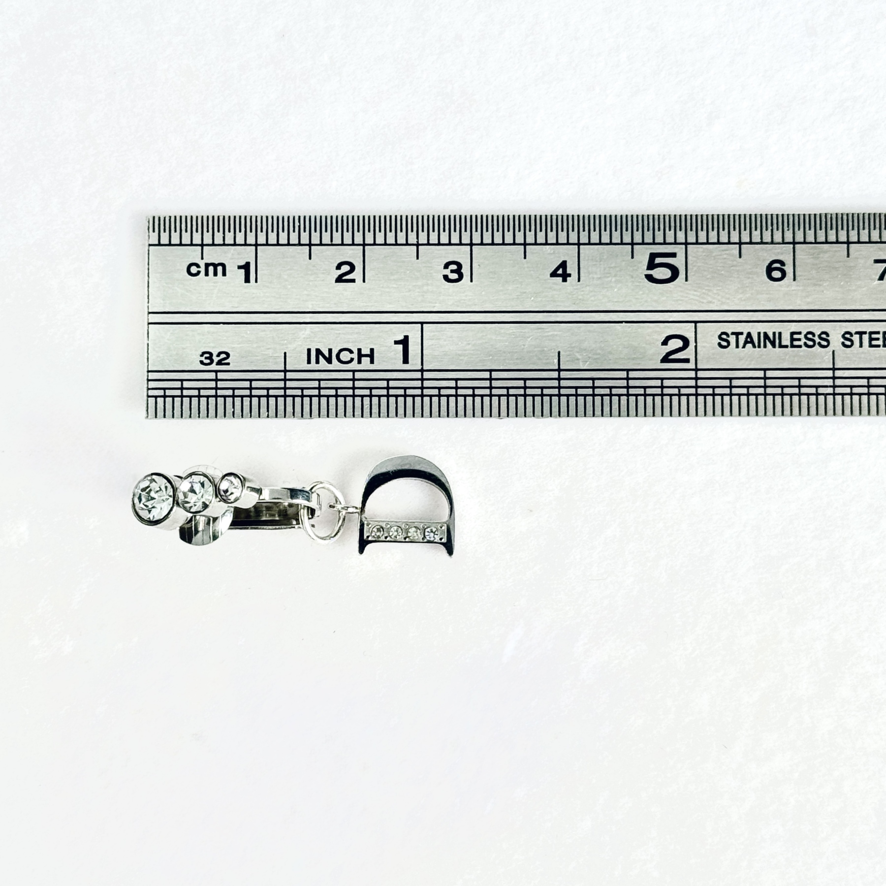 Custom Personalized Letter 'D' Navel Jewelry