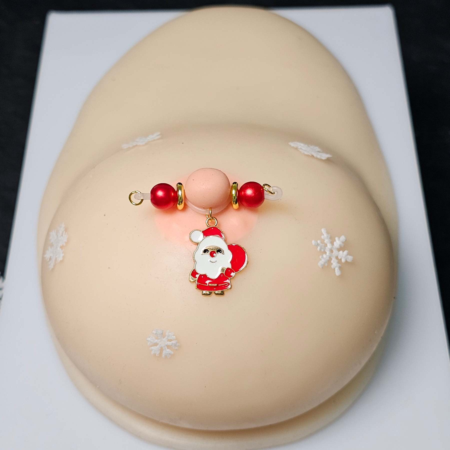 Pearl milk Santa Claus