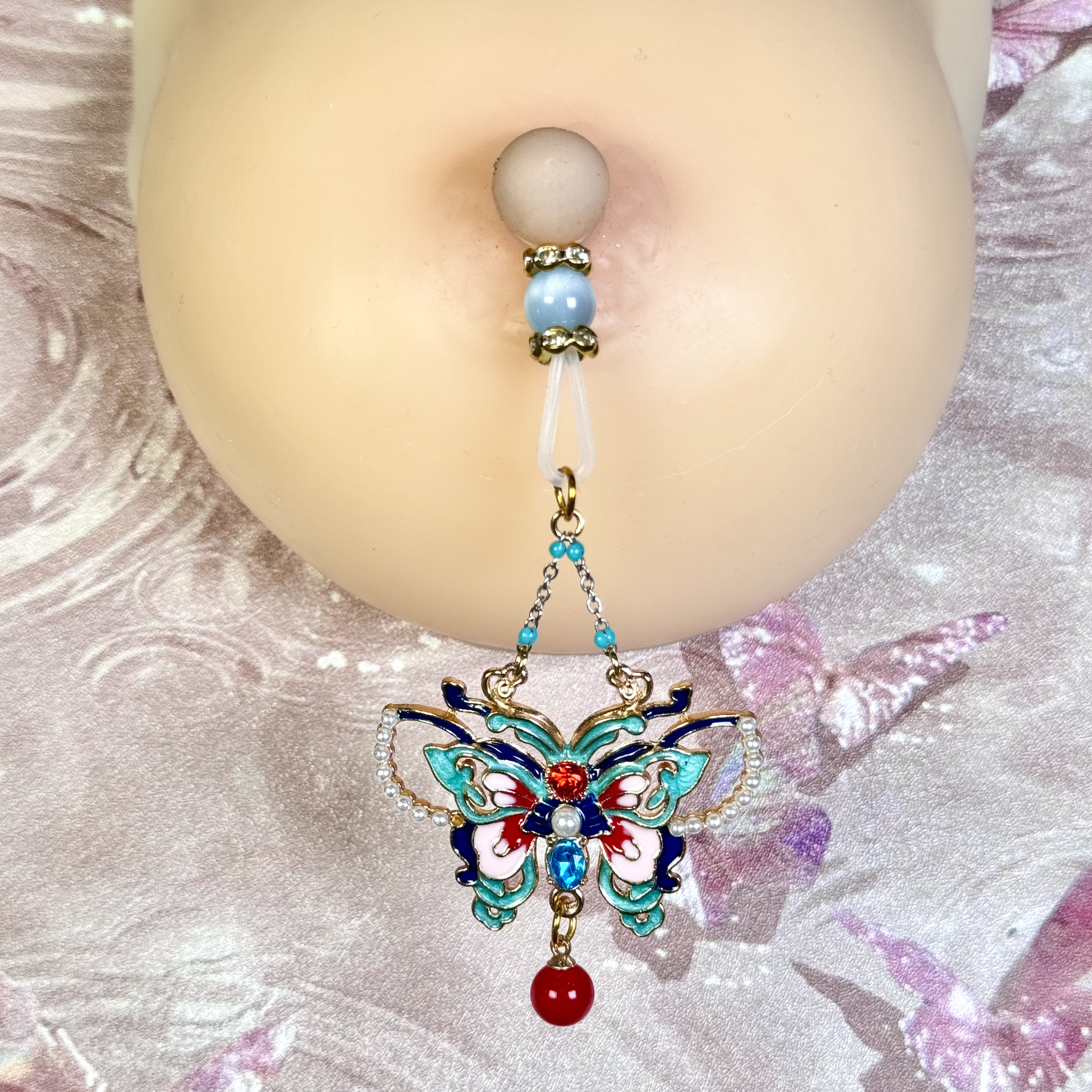 Enchanted Butterfly Nipple Clamps