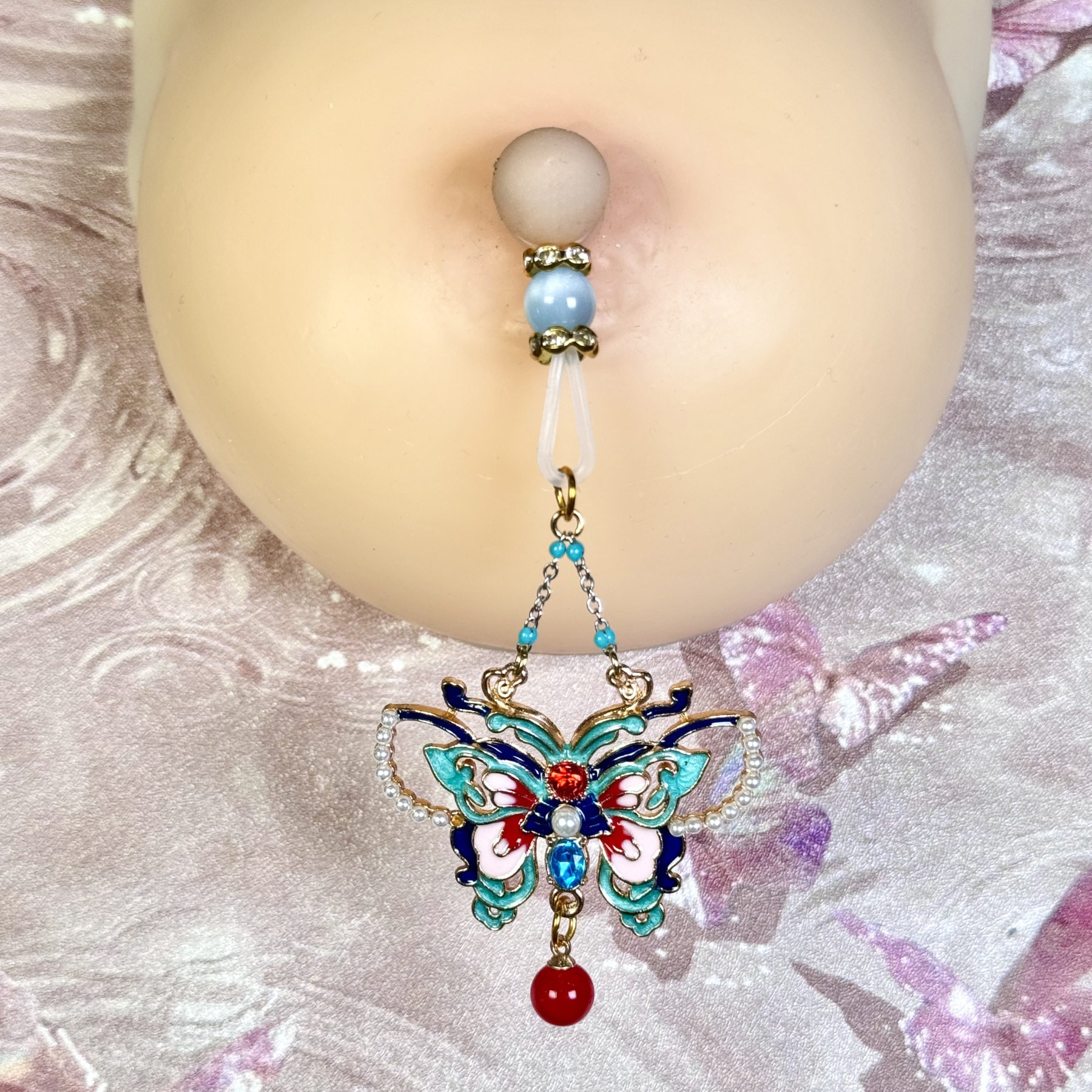 Enchanted Butterfly Nipple Clamps