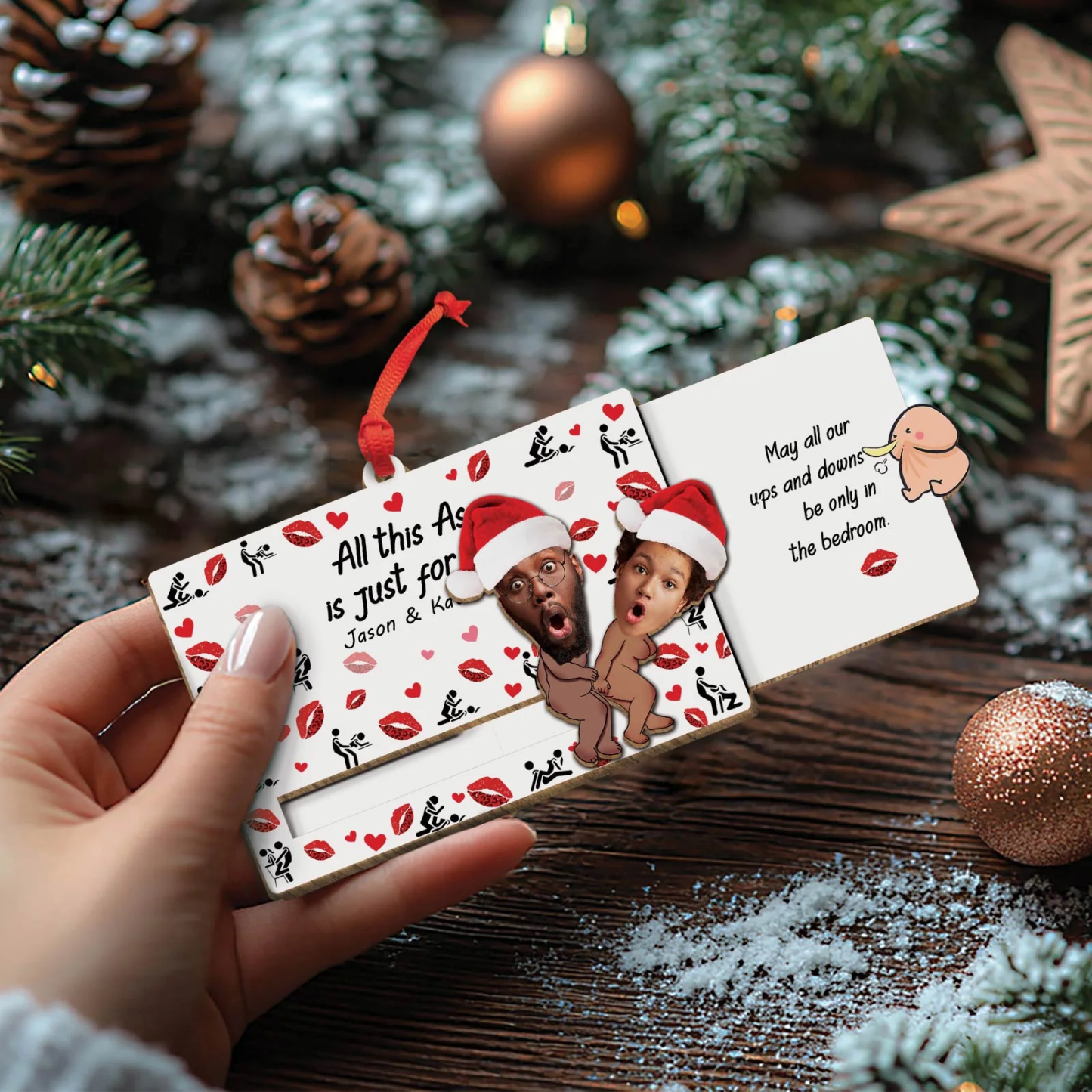 🎄Christmas prank postcard (💋Avatar customization)-Thyye