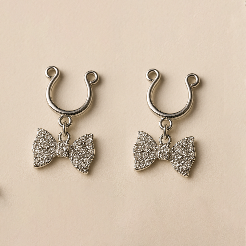 Bow Nipple Clamps – Adjustable Nipple Clamp Jewelry-Thyye