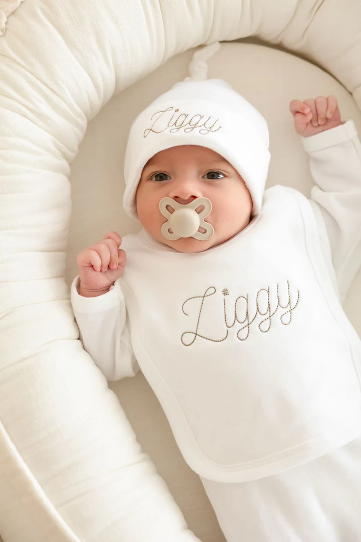 BABY HAT - EMBROIDERED-Thyye