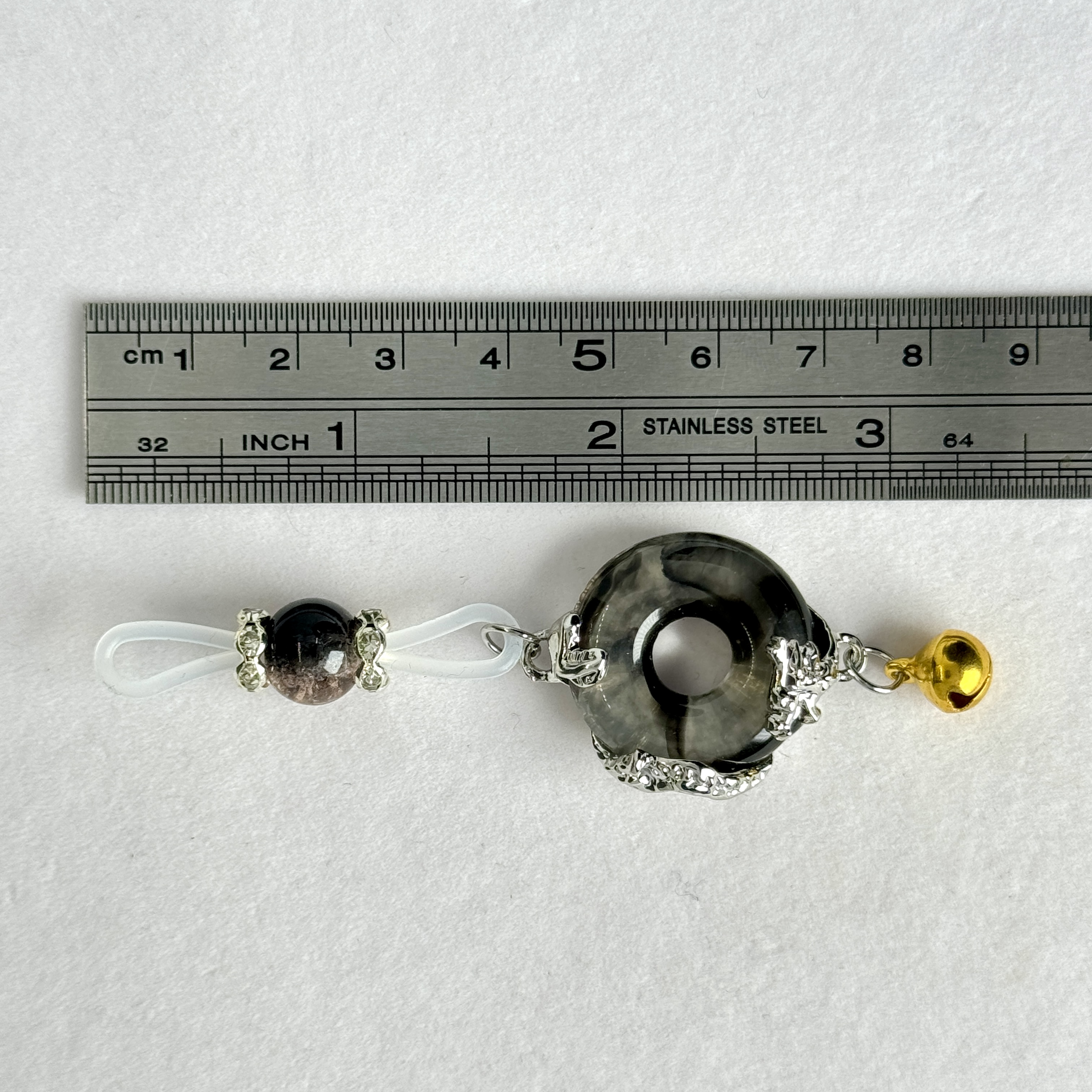 Black Moon Charm Nipple Jewelry