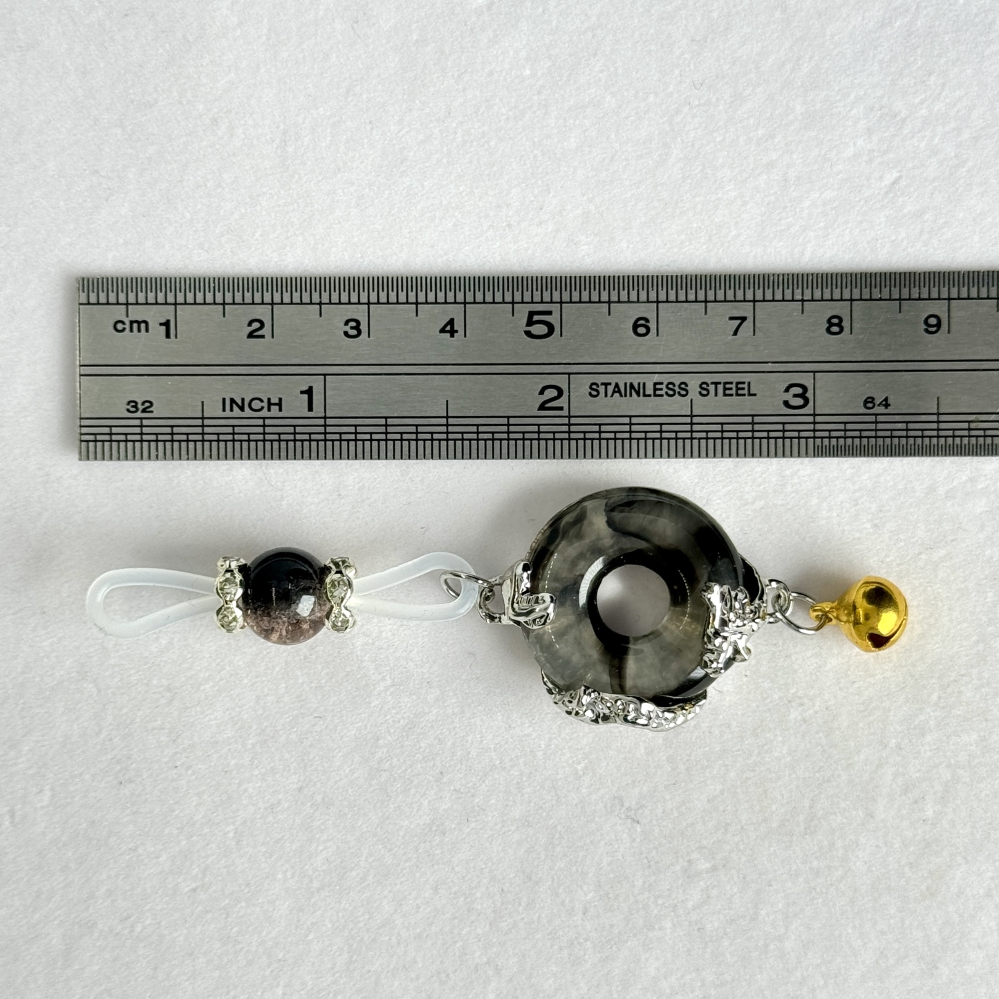 Black Moon Charm Nipple Jewelry